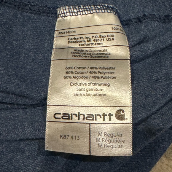 Carhartt Men’s T-shirt Medium - Picture 5 of 7